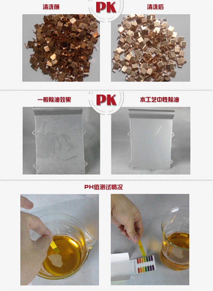 銅材中性除油劑